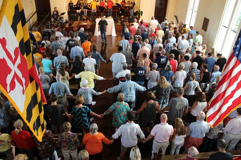 Christ Church-Easton hosted Recovery for Shore's "Message of Hope - Recovery Happens" service and picnic celebration on September 17.