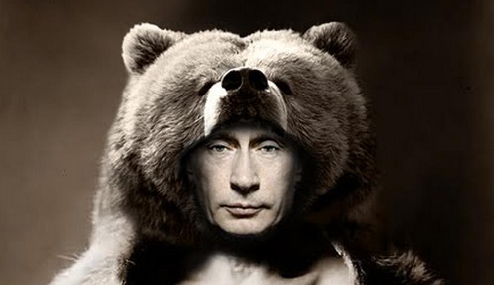 Путин на медведе фотошоп или нет