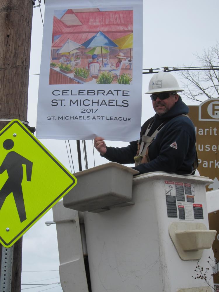 Street Banners by St. Michaels Art League Talbot Spy