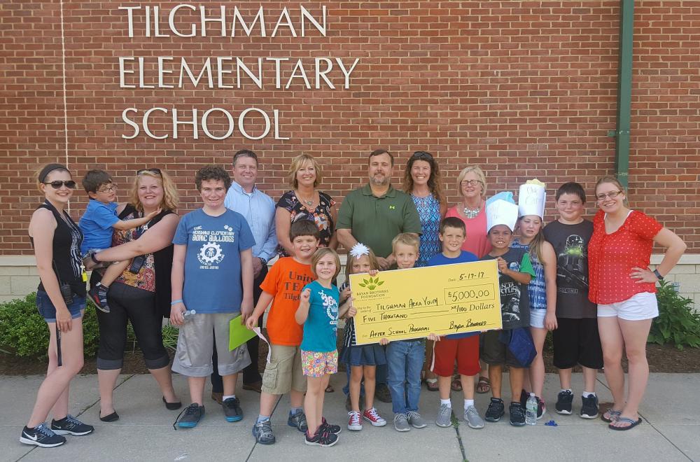 Tilghman Area Youth Association Receives Grant from Bryan Brothers