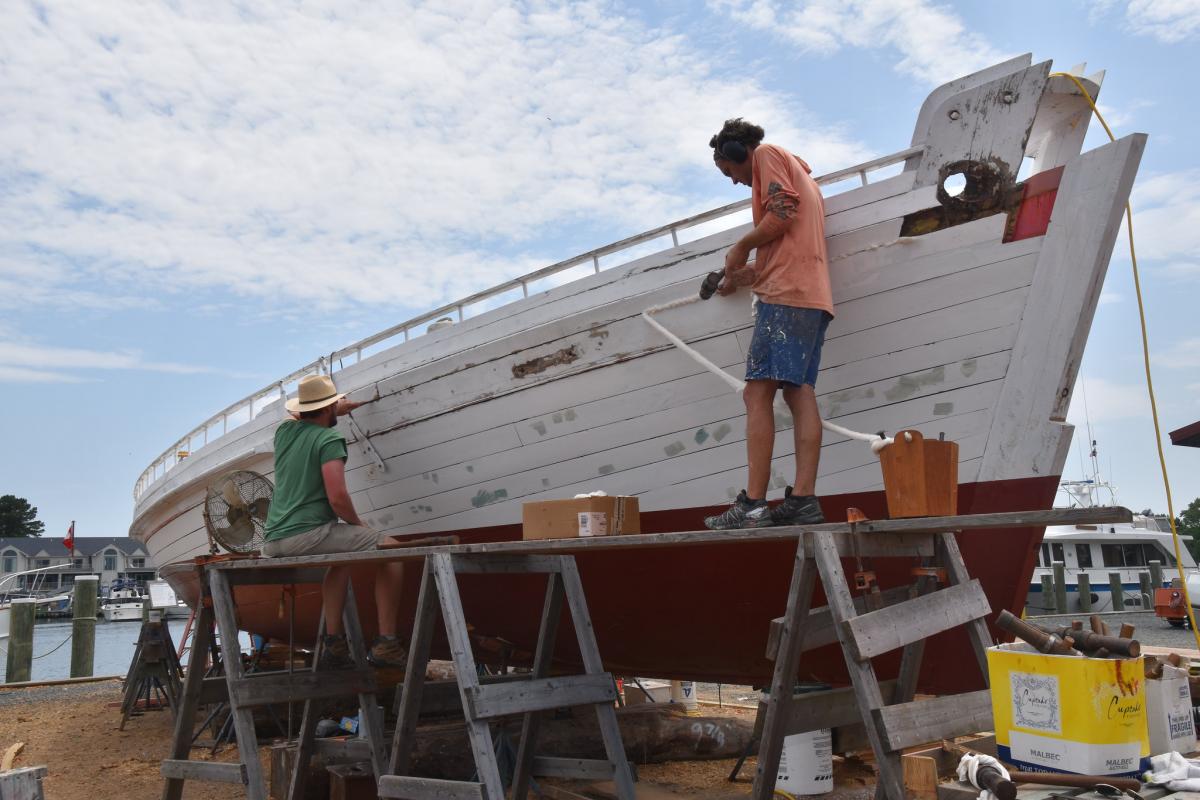 Learn the Art of Caulking from Master Shipwrights