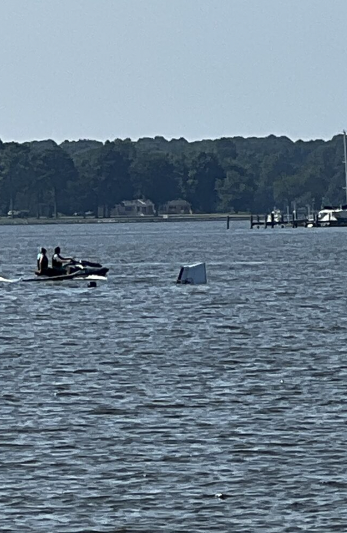 WMDT Reports Plane Down in Tred Avon River and Spy Reader Photos of ...