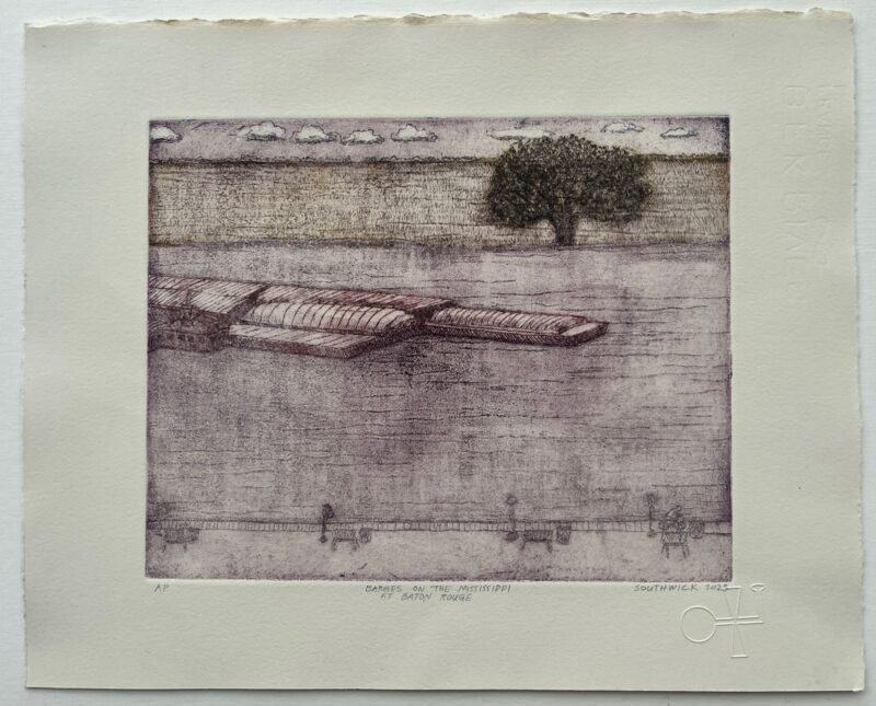 Easton Artist Earns National Recognition with Etching in Prestigious Washington, D.C. Exhibition