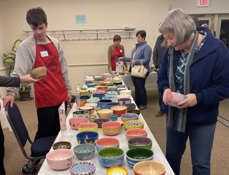 Talbot County Empty Bowls Holding Event February 28