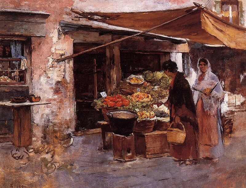 #2 Venetian Fruit Seller (1884)